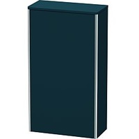 Duravit XSquare Halbhochschrank XS1303L9898 50x88x23,6cm, Tür links, Nachtblau seidenmatt