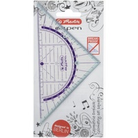 Herlitz 11367950 Herlitz Geometriedreieck my.pen 16cm farblich sortiert