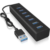 RaidSonic Icy Box IB-HUB1700-U3 USB-Hub, 7x USB-A 3.0, USB-A