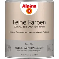 Alpina Feine Farben Lack 750 ml No. 02 nebel