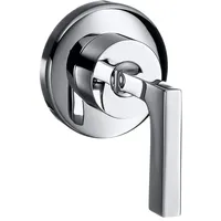 Hansgrohe Axor Citterio Absperrventil Unterputz mit Hebelgriff chrom