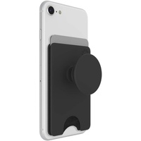 PopSockets Wallet Black Magnestic MagSafe Wallet+