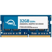 OWC OWC2666DDR4S32G (1 x 32GB 2666 MHz, DDR4-RAM, SO-DIMM