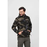 Brandit Textil Teddy Worker Jacke Dark Camo 5XL