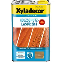 Xyladecor Holzschutz-Lasur 4 L eiche 2in1