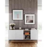 TemaHome Sideboard »Nina«, Kommode, schwarz lackiertes Metallgestell; Breite 180