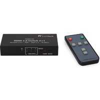 FeinTech VSW03102 HDMI Switch 3x1 Automatische Umschaltung 4K 60Hz