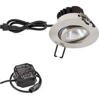 EVN PC650N61302 LED-Einbauleuchte LED LED fest eingebaut 6W Edelstahl