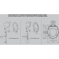 Primaster WC-Sitz mit Absenkautomatik