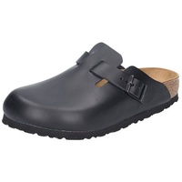 Birkenstock Boston Naturleder schmal schwarz 37