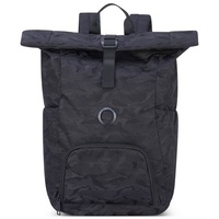 Delsey PARIS Citypak Backpack 15.6" Black Camouflage -