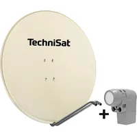 TechniSat Satman 850 Plus beige mit UNYSAT Universal-Quattro-LNB 2.