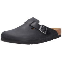 Birkenstock Boston Nubukleder geölt schwarz 41