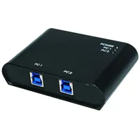 Logilink UA0216 2 Port USB 3.0 Schwarz