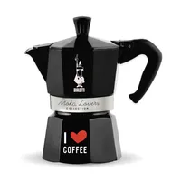 Bialetti Moka Express Lovers 3 Tassen schwarz