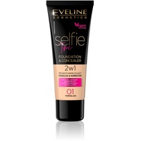 Eveline Cosmetics Eveline Selfie Time Feuchtigkeitsspendende Foundation & Nr.