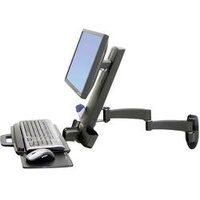 Ergotron Combo Arm Serie 200 1fach Monitor-Wandhalterung 25,4 cm