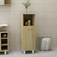 VidaXL Badezimmerschrank Sonoma-Eiche 30x30x95 cm