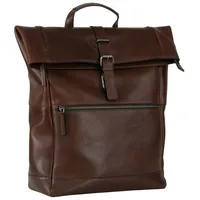 LEONHARD HEYDEN Roma Backpack Rolltop Brown - Einheitsgröße