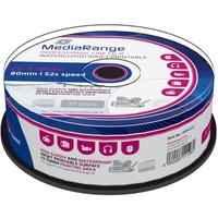 MediaRange Professional Line Waterguard CD-R 52x, 25er Spindel, printable,