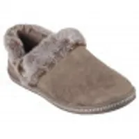 SKECHERS Cozy CAMPFIRE - FRESH TOAST Hausschuh, Dark Taupe,