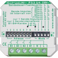 Schalk Funk-Sender UP FS3 U4 (230V AC)