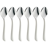 WMF Virginia Espressolöffel Set 6-teilig, 10,8 cm, Cromargan protect