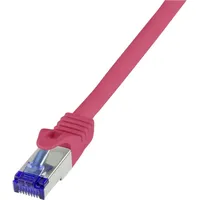 Logilink C6A054S RJ45 CAT 6a S/FTP Rot 1 St.