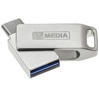 Verbatim MyMEDIA MyDual 16GB Typ A-C, My Dual Silber