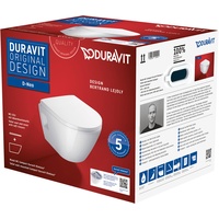 Duravit D-Neo Wand-WC-Set inkl. WC-Sitz mit Absenkautomatik, weiß 45870900A1