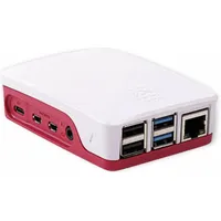 Raspberry Pi 4 B - weiß/rot,