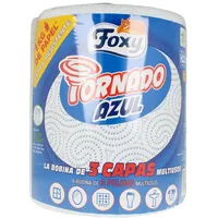 Foxy Tornado Azul Bobina Multiusos 3 Capas Herrenpflegezubehör 1