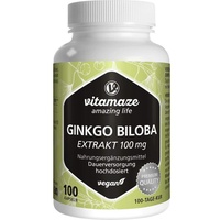 Vitamaze Ginkgo Biloba Extrakt 100 mg Kapseln 100 St.