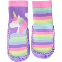 Playshoes Unisex Kinder Hüttenschuhe Hausschuh, Einhorn, 26/27 EU