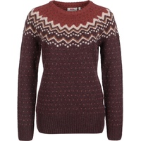 Fjällräven Övik Knit Pullover - Dark Garnet - XS