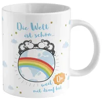 SHEEPWORLD Effekttasse 'Die "Welt" ist schön'