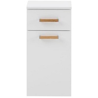 MÖBELPARTNER Badschrank Duo 146585 kreideweiß 32,7 x 35,3 x