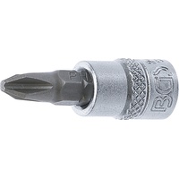 BGS Bit-Einsatz Antrieb Innenvierkant 6,3 mm (1/4") Kreuzschlitz PH2