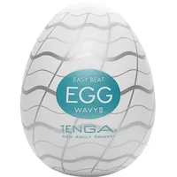 Tenga Tenga Egg Wavy II Ei-Masturbator Thermoplastisches Elastomer TPE