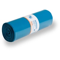 Deiss 10002 Premium-Abfallsäcke aus Recycling-LDPE 120 l blau 150