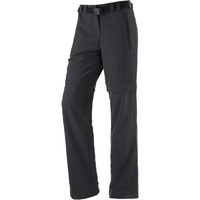 CMP - Damen-Stretch-Zip-off-Hose mit bequemer Passform, Anthrazit, C22