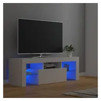 VidaXL TV-Schrank mit LED-Leuchten Weiß 120x35x40 cm