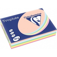 Clairefontaine Kopierpapier 1703C A4, 80g/qm, pastell sort. 500Bl.