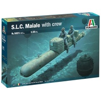 Italeri S.L.C. Maiale 200 m. Besatzung (2)