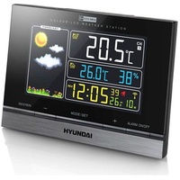 Hyundai Hyundai WS 2303 Wetterstation (mit Außensensor) schwarz