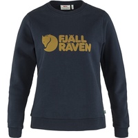 Fjällräven Logo Sweater W Sweatshirt Womens Dark Navy, S