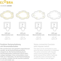 Elobra Deckenleuchte Bildwolke Lillifee Nachthimmel