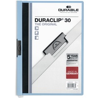 Durable Duraclip 30 A4, blau/transparent (220006)