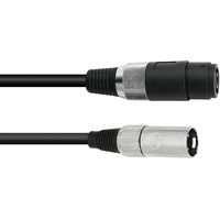 Omnitronic Adapterkabel Speaker(F)/XLR(M) 1m sw