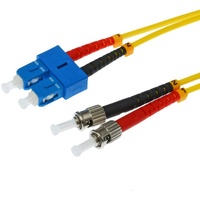 Helos Patch-Kabel SC/ST Duplex 9/125μm OS2 Gelb